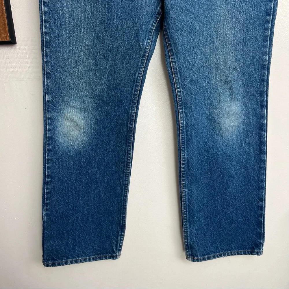 Vintage Orange Tab Levi’s 517 Straight Leg Blue Jeans